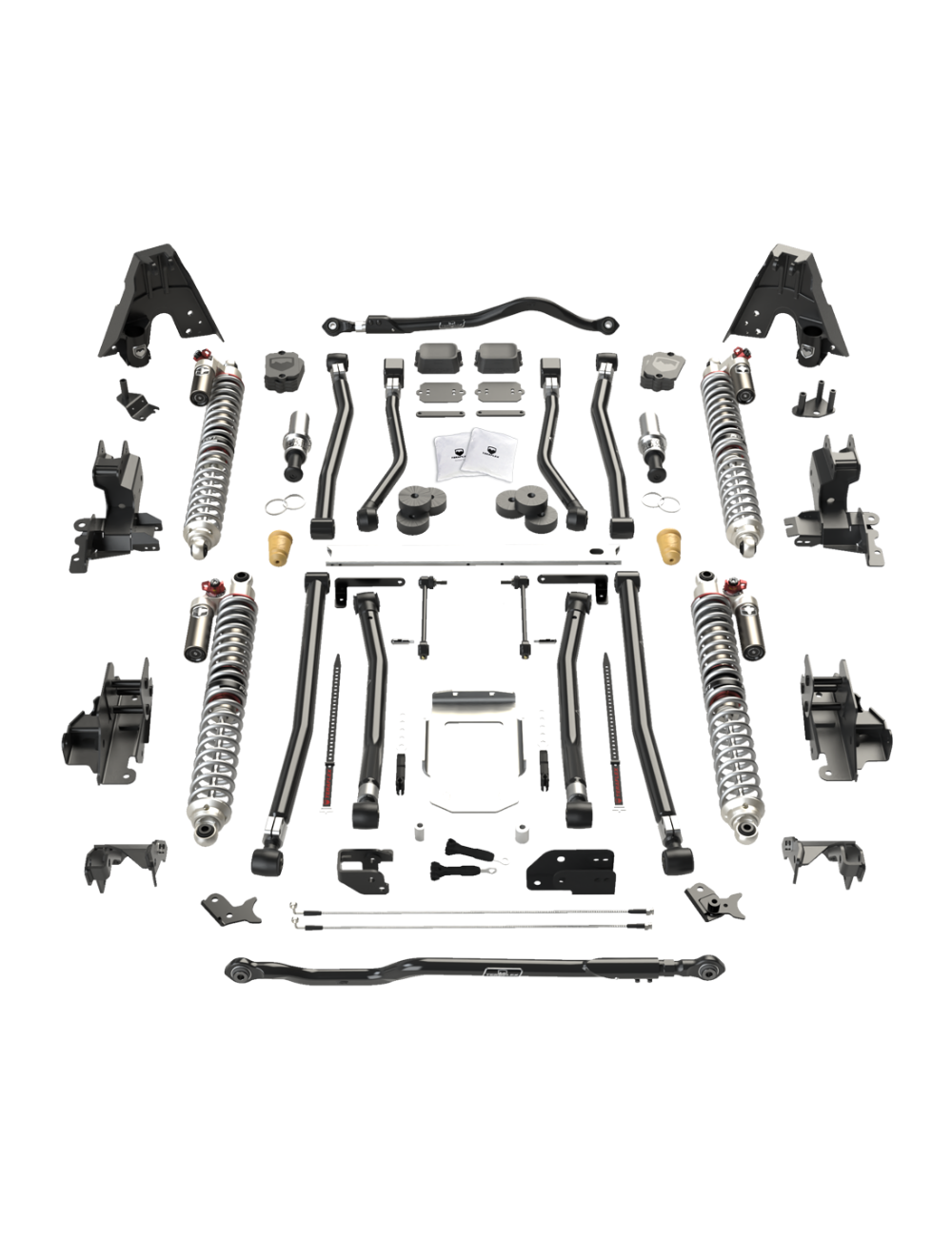 18-Up Wrangler JL 4 Door Alpine RT Coilover Suspension System - 60/60 - 3.0 TeraFlex