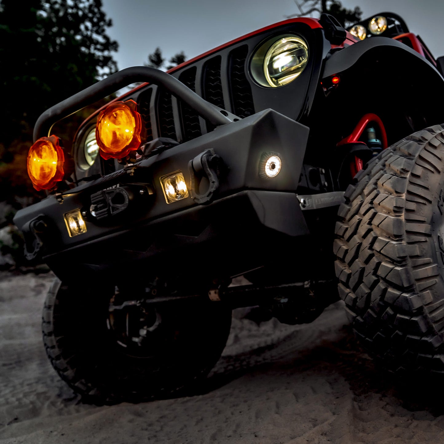Cyclone V2 LED Flood 1 Light KC Hilites-20