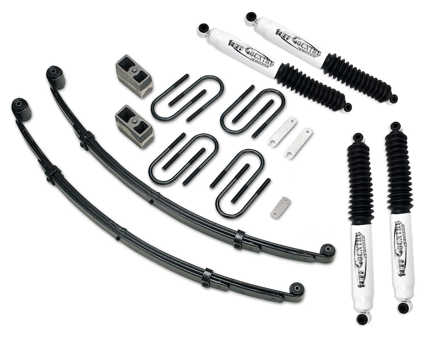 3 Inch Lift Kit 73-87 Chevy Truck/GMC Truck/Suburban/Blazer/Jimmy 1/2 Ton 4WD EZ-Ride Tuff Country