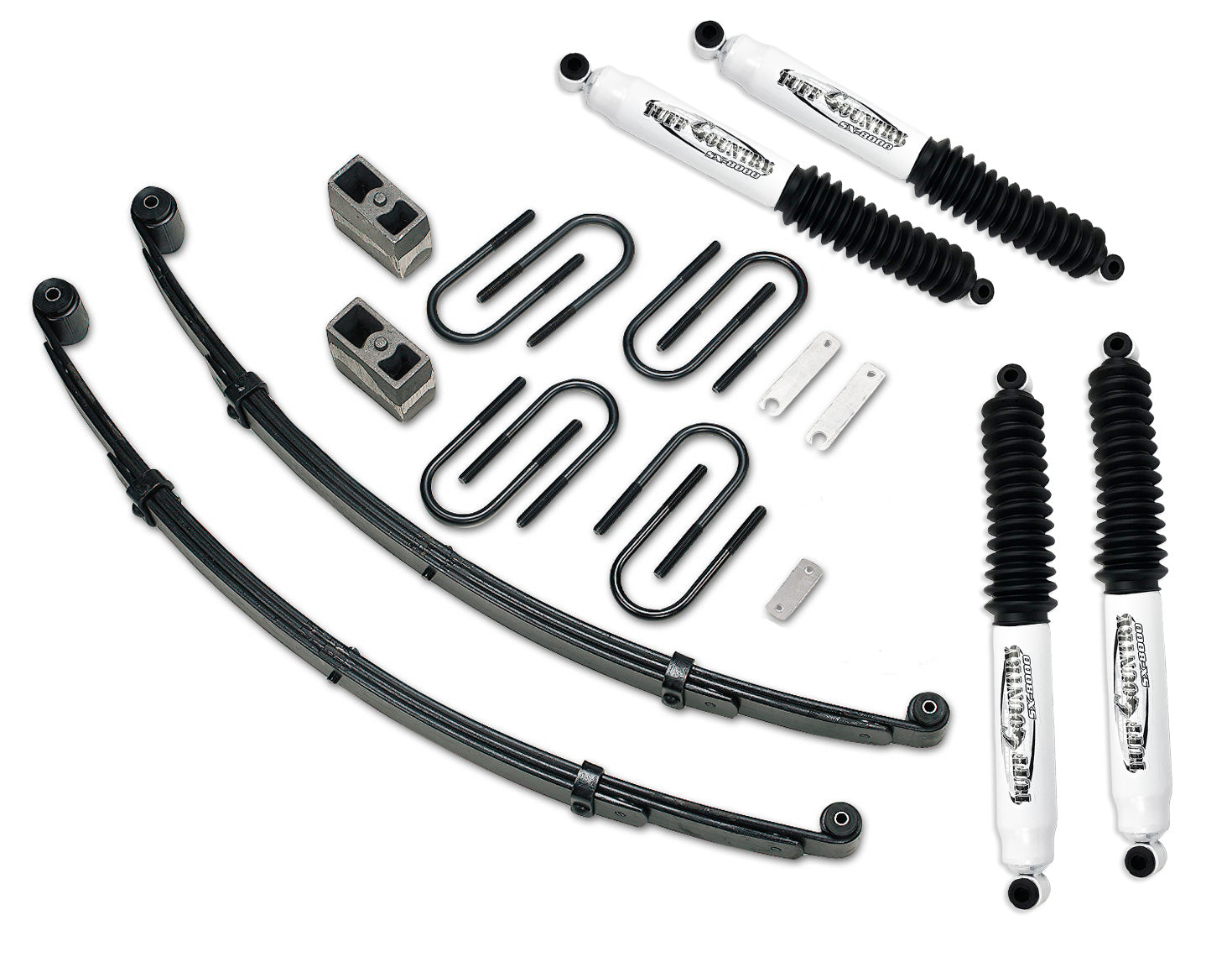 3 Inch Lift Kit 73-87 Chevy Truck/GMC Truck/Suburban/Blazer/Jimmy 1/2 Ton 4WD Heavy Duty Tuff Country