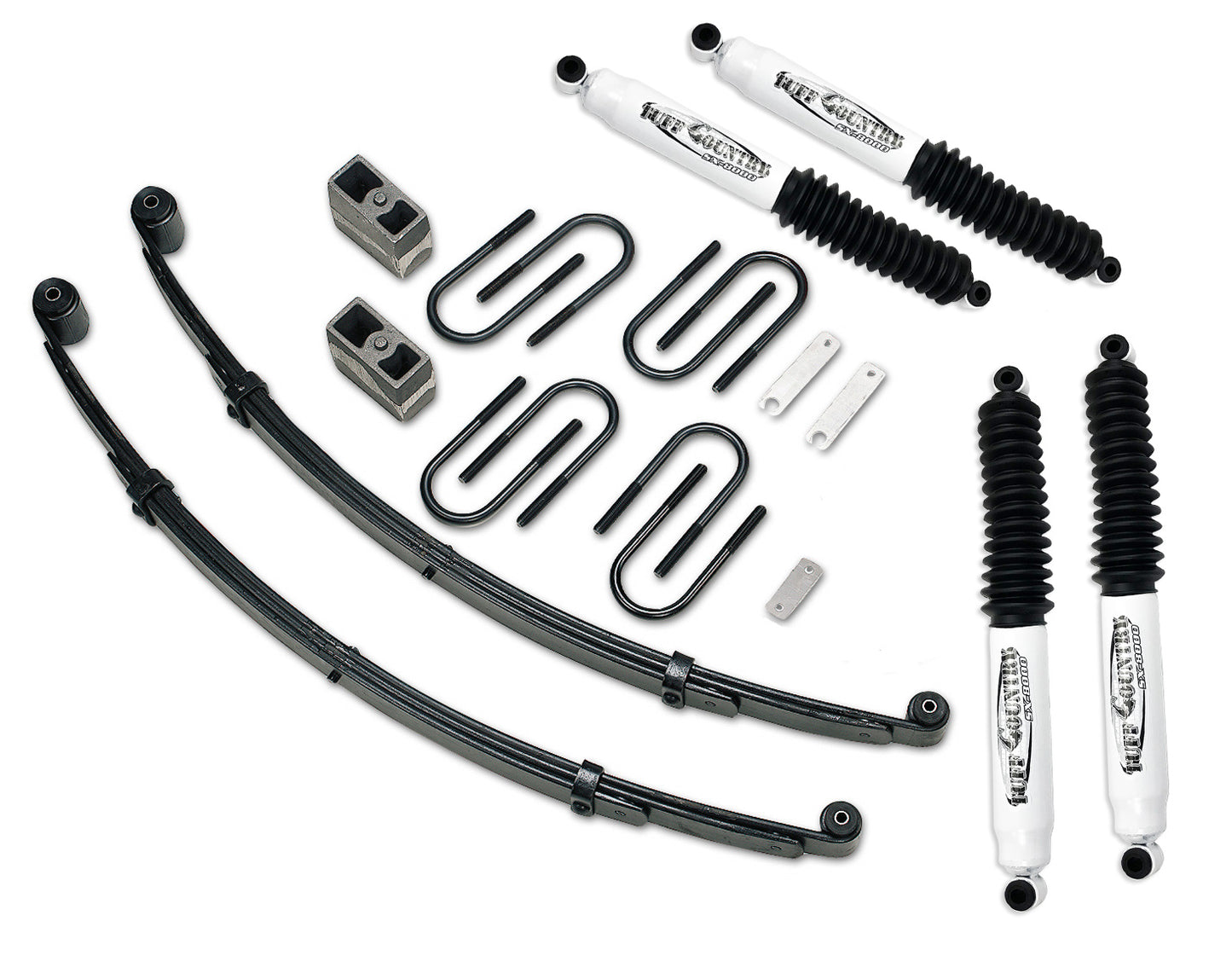 3 Inch Lift Kit 73-87 Chevy Truck/GMC Truck/Suburban K20 3/4 Ton 4WD Heavy Duty Tuff Country