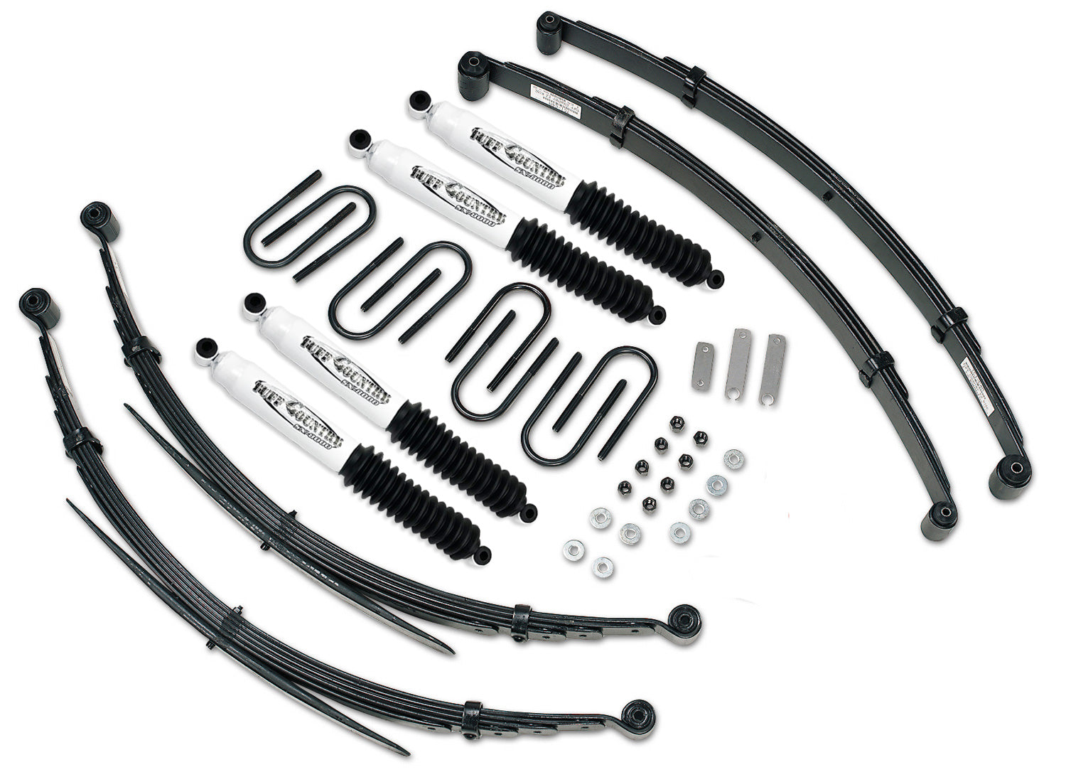 3 Inch Lift Kit 73-87 Chevy Truck/GMC Truck/Suburban/3/4 Ton 4WD Heavy Duty Fits Models w/52 Inch long Rear Springs Tuff Country