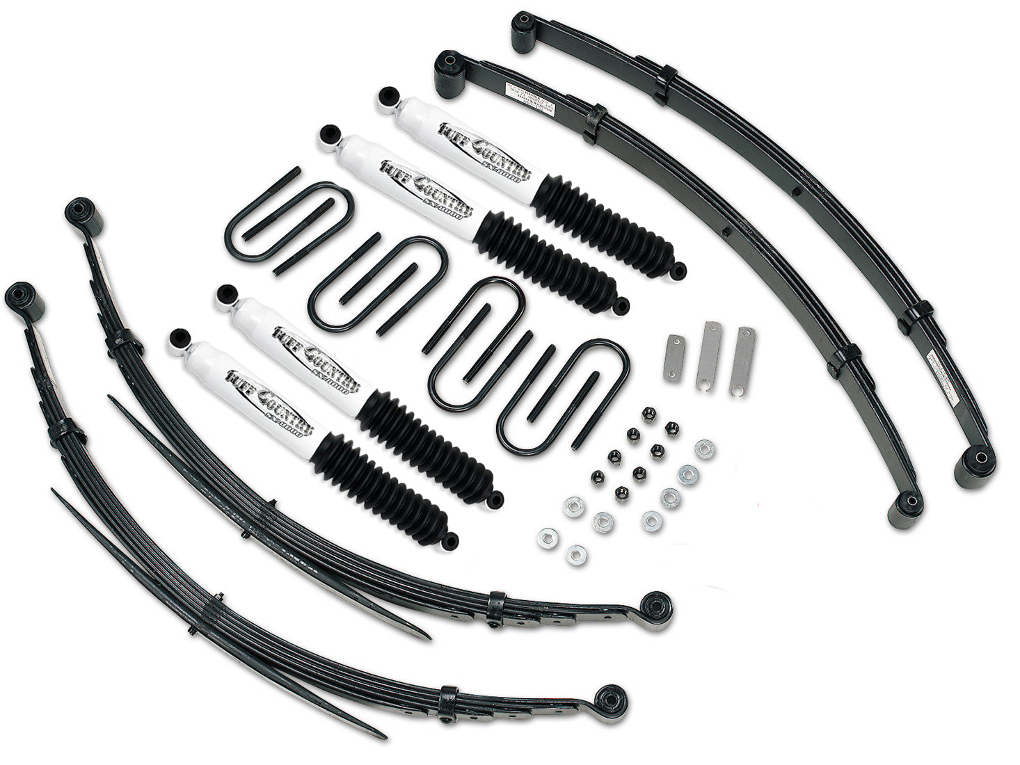 3 Inch Lift Kit 88-91 Chevy Suburban/Blazer/GMC Suburban/Jimmy 1/2 Ton Heavy Duty Fits Models w/52 Inch long Rear Springs Tuff Country