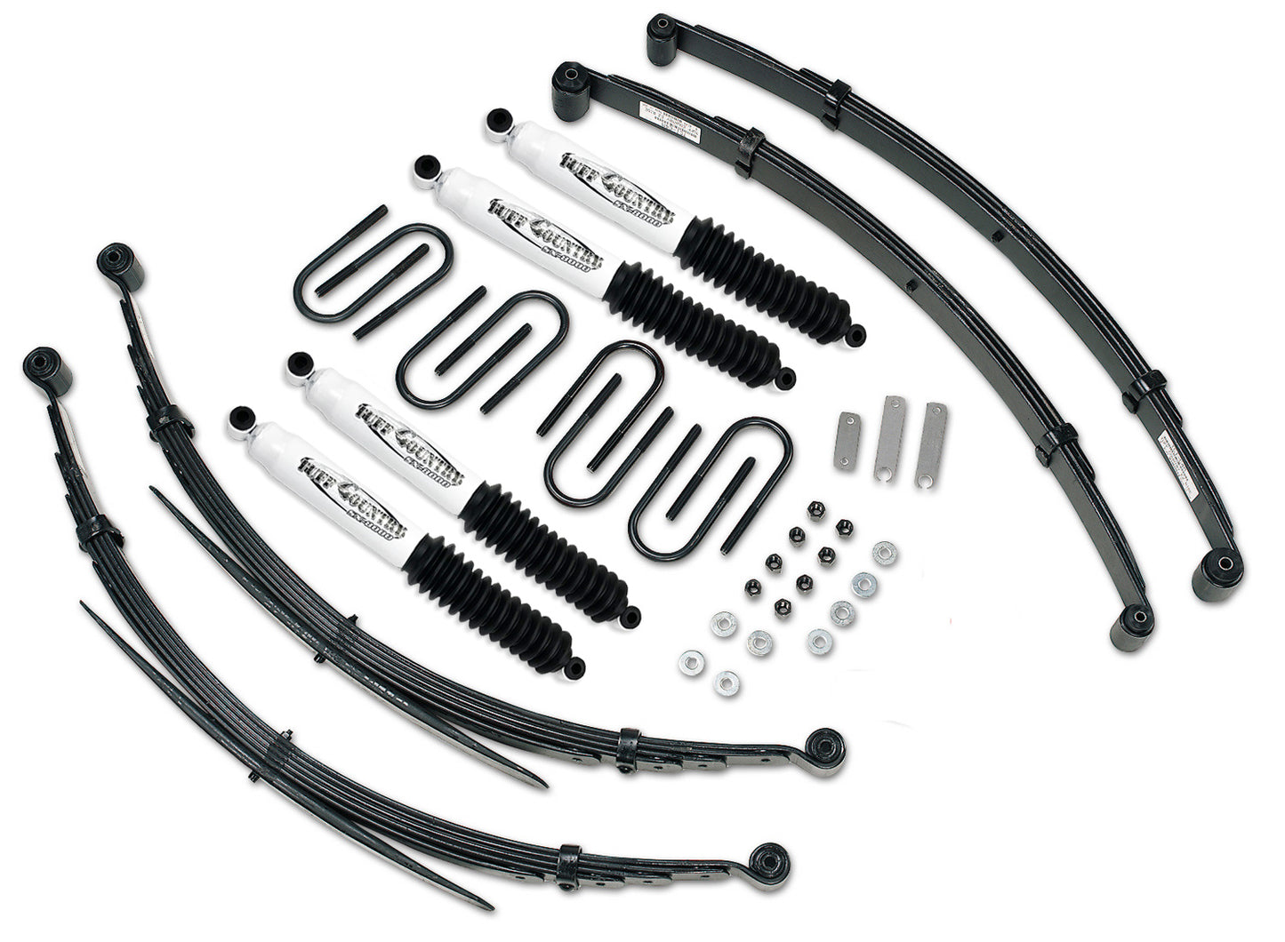 3 Inch Lift Kit 88-91 Chevy/GMC Suburban 3/4 Ton EZ-Ride Fits Models w/52 Inch long Rear Springs Tuff Country