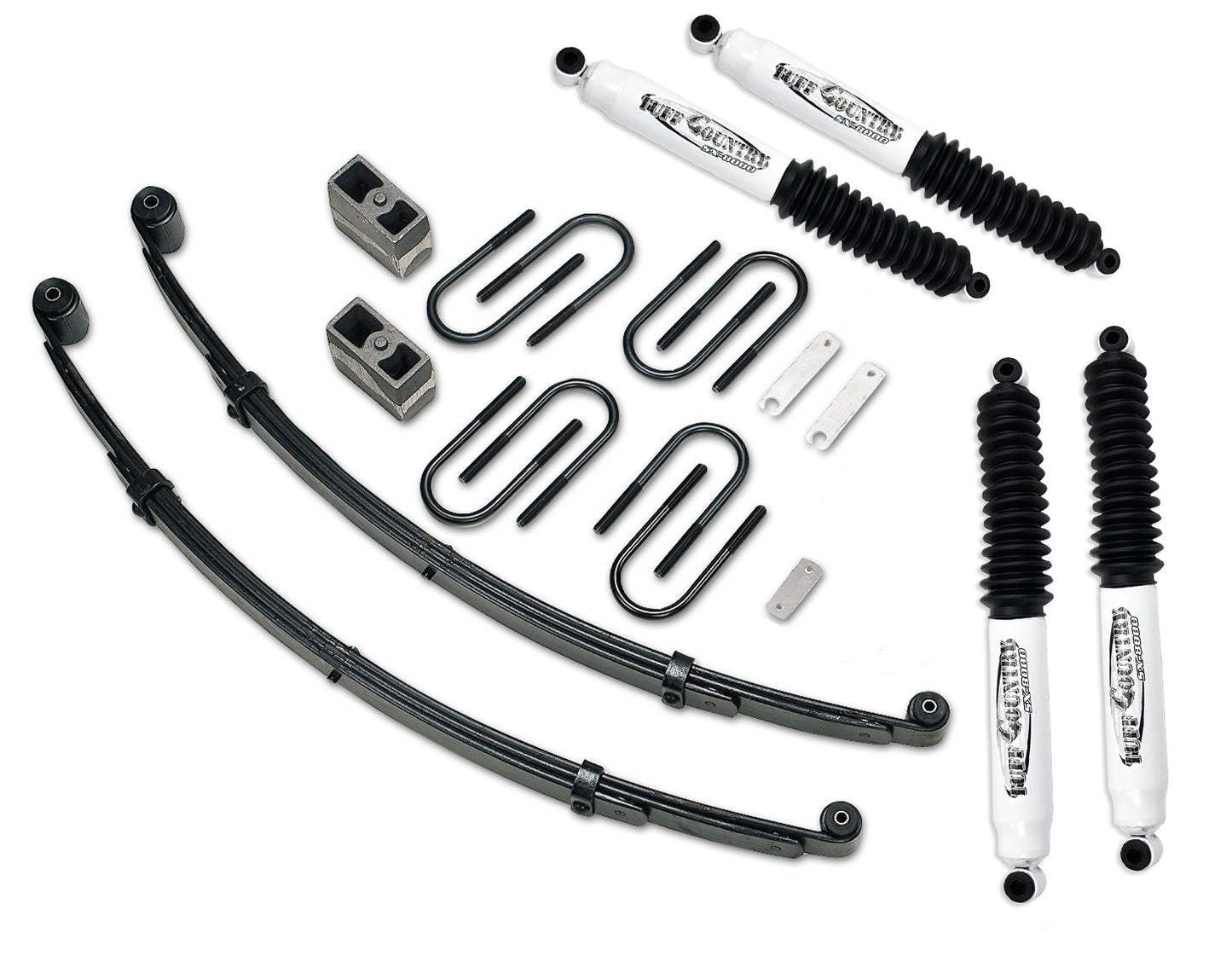 3 Inch Lift Kit 88-91 Chevy/GMC Suburban 3/4 Ton Heavy Duty Tuff Country