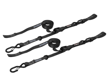 1 Inch x 10' Cam-Lock Tie Down with Snap S-Hooks and Soft-Tie 2 Pack SpeedStrap-4