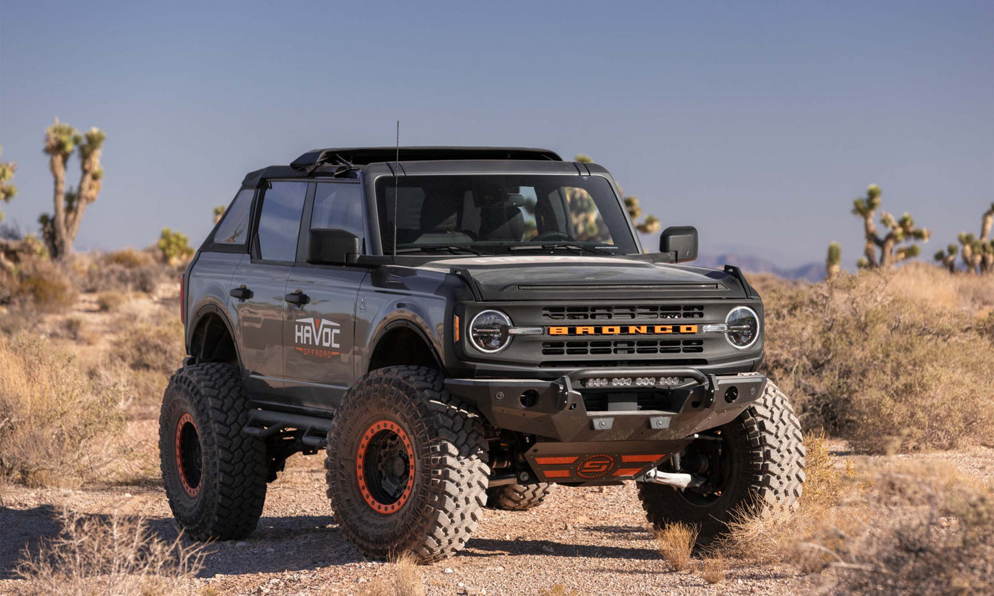 Trailview Fastback Frameless Top for 4DR 2021-2023 Ford Bronco Rampage