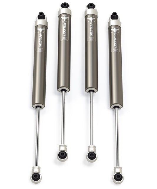 20-Up Jeep Gladiator JT 1.1 Monotube Shock Kit 2-3.5 Inch Lift Falcon Shocks