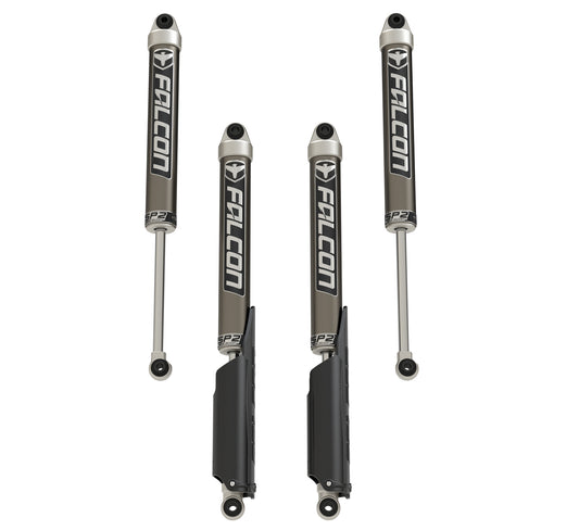 20-Up Jeep Gladiator JT SP2 2.1 Monotube Shock Kit 2-3.5 Inch Lift Falcon Shocks