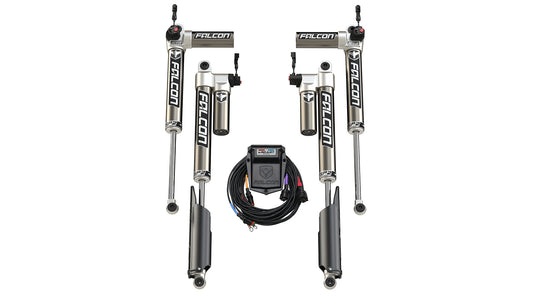 20-Up Jeep Gladiator JT No EcoDiesel SP2 3.5 e-Adjust Piggyback Shock Kit 2-3.0 Inch Lift Falcon Shocks