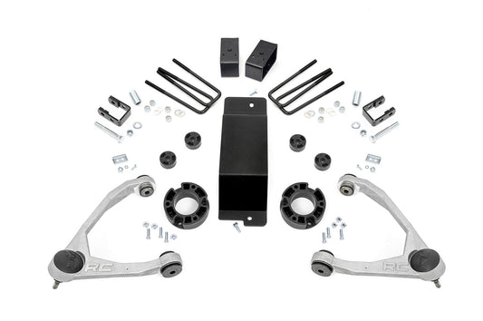 3.5 Inch Lift Kit | Mag-ride | Alu/Cast Steel | GMC Sierra 1500 Denali (14-16) Rough Country