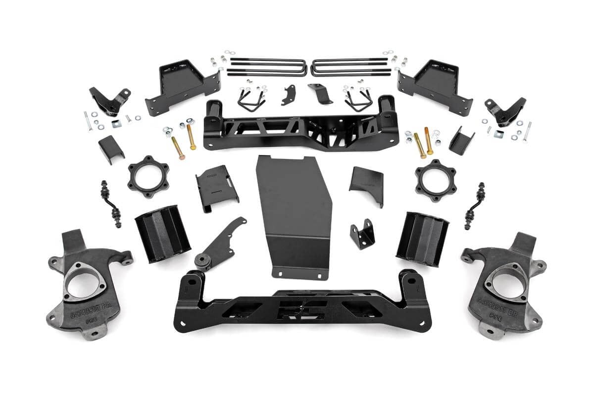 6 Inch Lift Kit | Magneride | Alum/Stamp Steel | GMC Sierra 1500 Denali (14-18) Rough Country