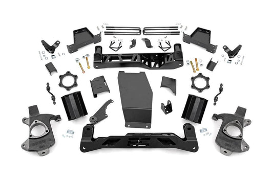 7 Inch Lift Kit | Magneride | Alum | GMC Sierra 1500 Denali 4WD (2014-2016) Rough Country