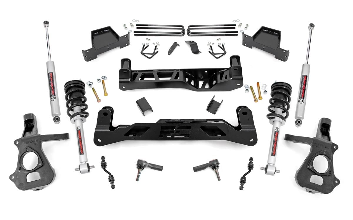 7 Inch Lift Kit | Alu/Stamp Steel | N3 Strut | Chevy/GMC 1500 (14-18 & Classic) Rough Country