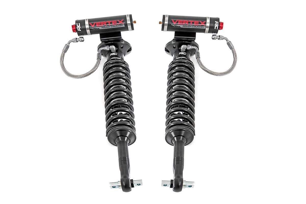 Vertex 2.5 Adjustable Coilovers | Front | 6.5-7.5" | Ford F-150 2WD (14-24) Rough Country