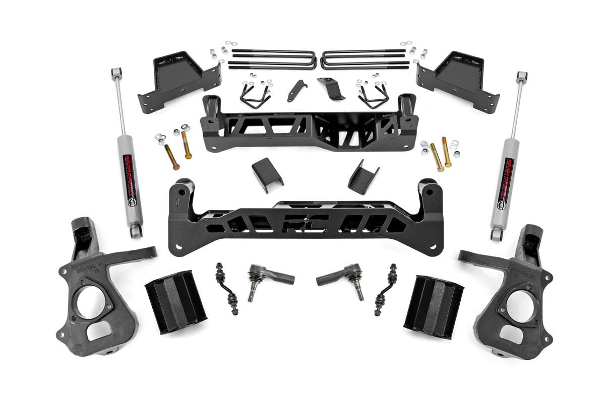 7 Inch Lift Kit | Cast Steel | Chevy/GMC 1500 2WD (14-18 & Classic) Rough Country