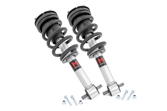 M1 Loaded Strut Pair | 3.5in | Chevy/GMC 1500 Truck & SUV (07-14) Rough Country