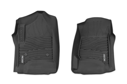 Flex-Fit Floor Mats | Front | Chevy/GMC 1500/2500HD/3500HD (14-19 & Classic) Rough Country
