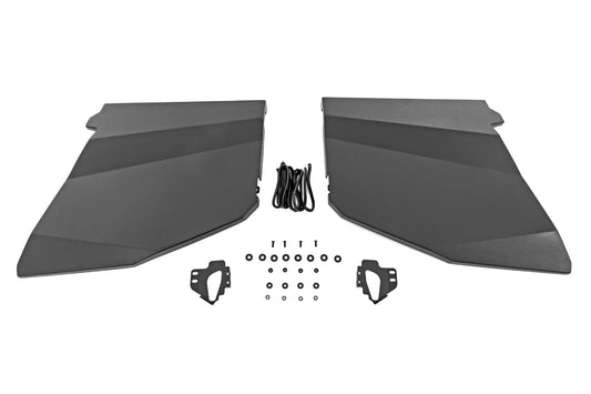 Aluminum Lower Half Doors | Rear | Polaris RZR XP 4 1000/RZR XP 4 Turbo S  Rough Country