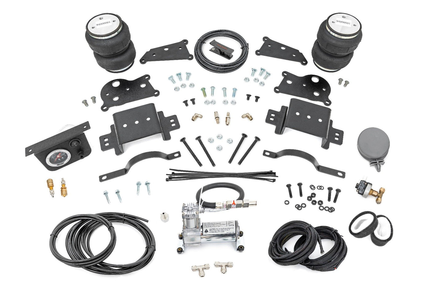 Air Spring Kit w/compressor | Ram 2500 2WD (2014-2024) Rough Country