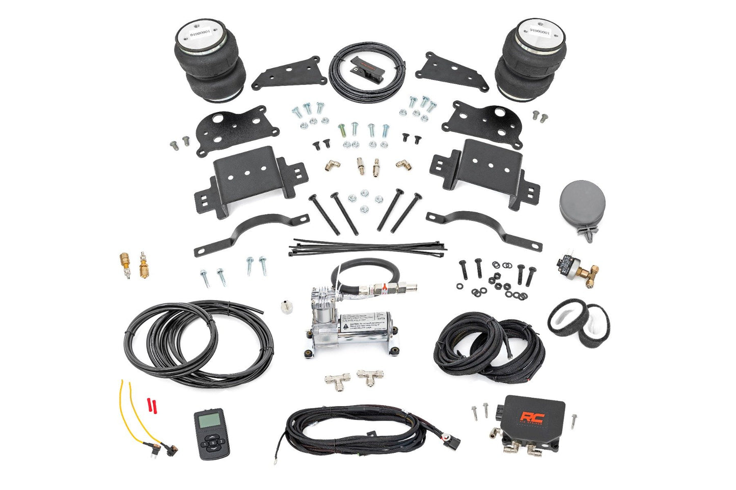 Air Spring Kit w/compressor | Wireless Controller | Ram 2500 4WD (2014-2023) Rough Country