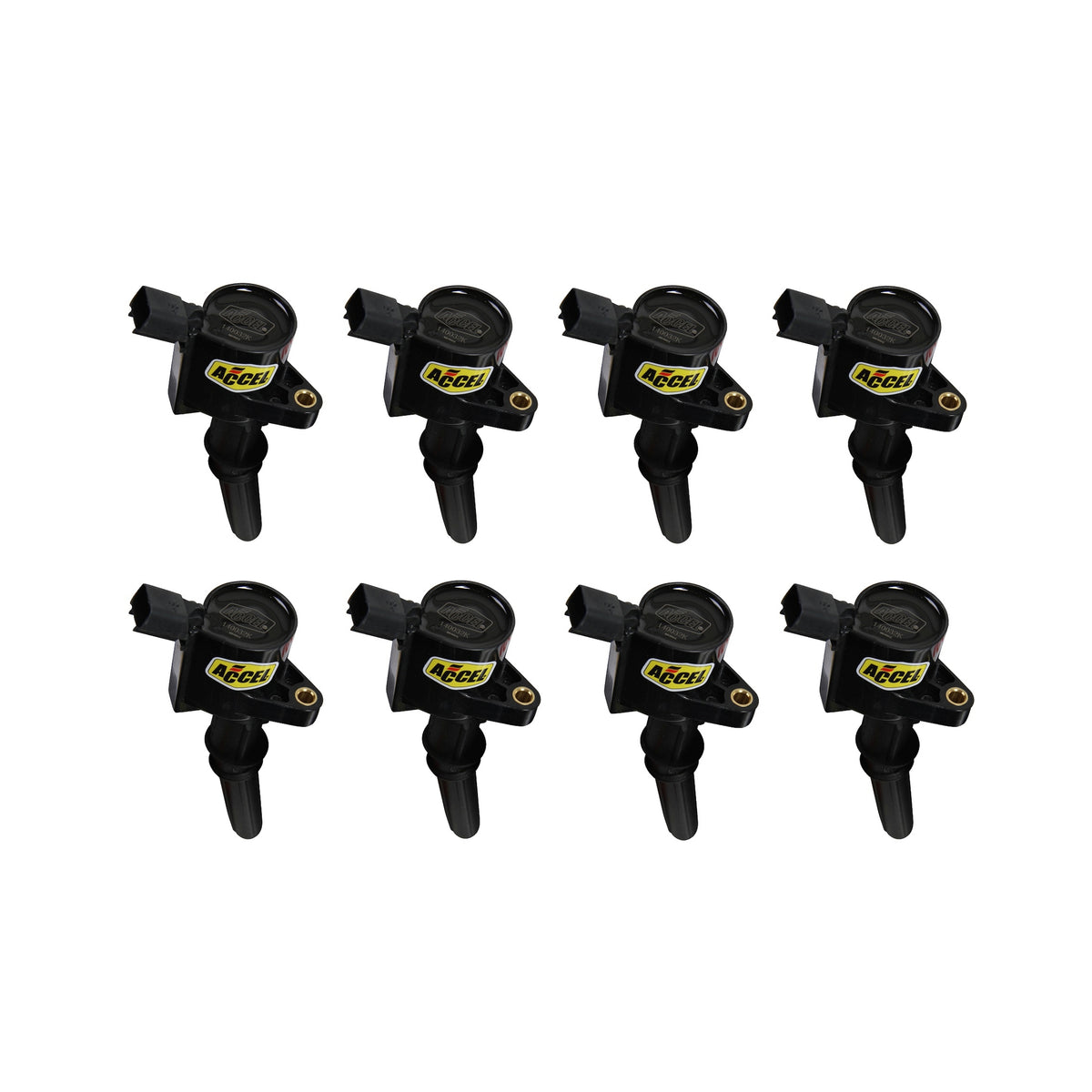 8 Pack Of Ignition Coil-On-Plug Style Ignition Coils Are Direct Plug Replacements For OEM Coils ACCEL