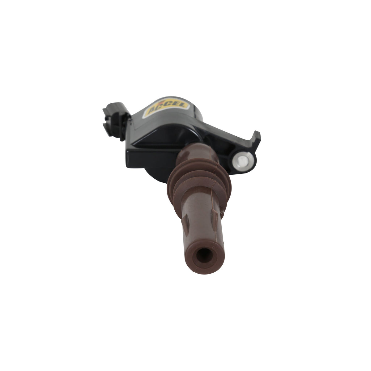 Direct Ignition Coil Kit Supercoil 2008-2014 Ford 4.6L/5.4L/6.8L 3-Valve, 8-Pack Supercoil With Extended Brown Boot For 2008-2014 Ford Modular 3V 4.6L/ 5.4L / 6.8L V10 Engines, Black ACCEL-4
