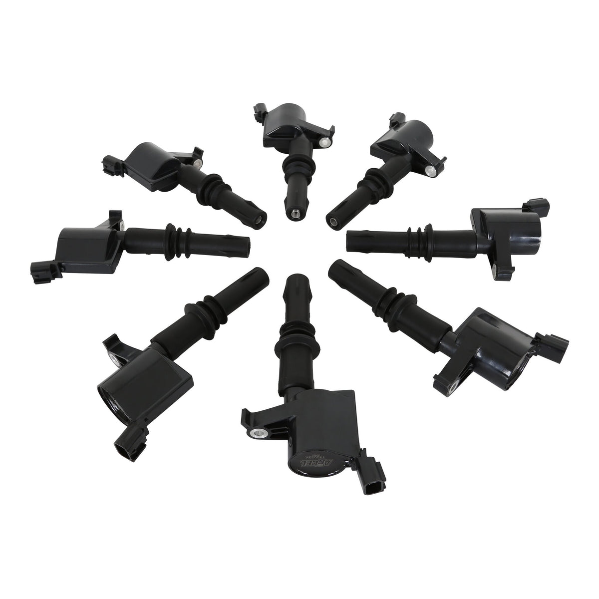 Direct Ignition Coil Kit Supercoil 2004-2008 Ford 4.6L/5.4L/6.8L 3-Valve 8-Pack Supercoil With Shorter Black Boot For 2004-2008 Ford Modular 3V 4.6L/ 5.4L / 6.8L V10 Engines ACCEL-5