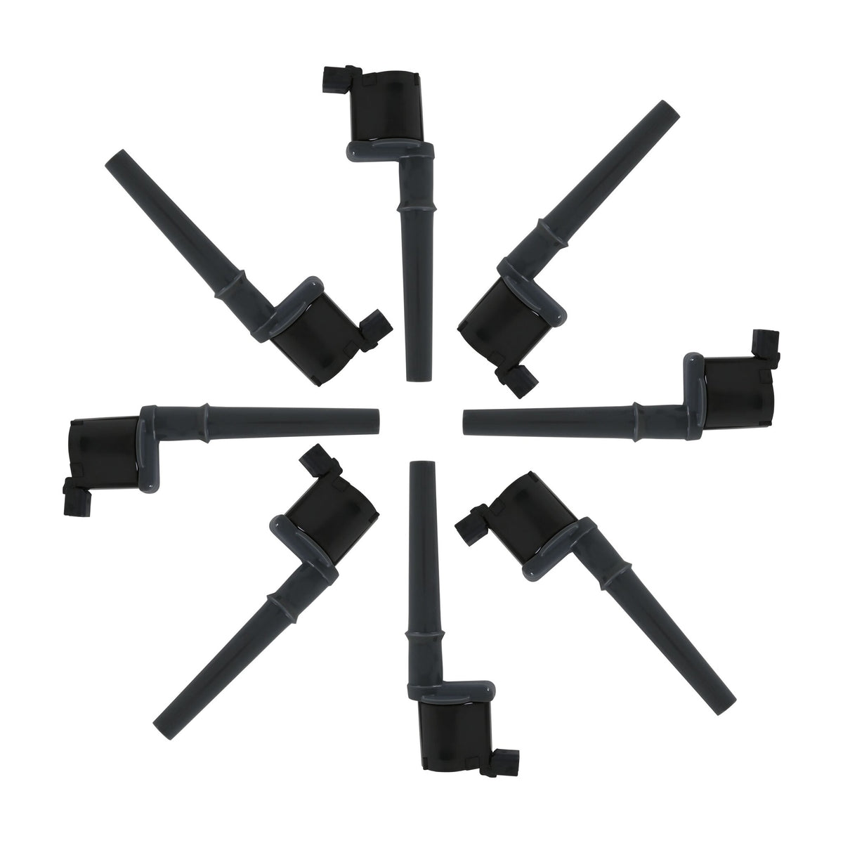 Direct Ignition Coil Kit Supercoil Ford 4 Valve Modular Engine 4.6/5.4L Black 8 Pack Of 140034K Each ACCEL-5