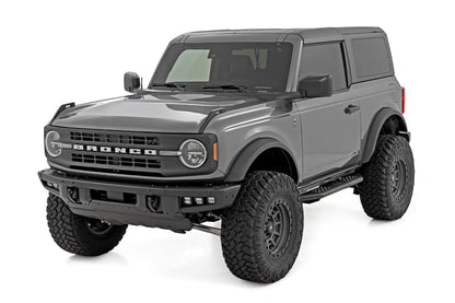 OV2 Running Boards Side Step Bars 2-Door Ford Bronco (2 Door) (21-25) Rough Country-4