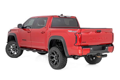 OV2 Running Boards Side Step Bars Crew Cab Toyota Tundra 2WD/4WD (22-26) Rough Country-2