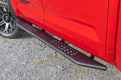 OV2 Running Boards Side Step Bars Crew Cab Toyota Tundra 2WD/4WD (22-26) Rough Country-4