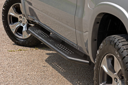 OV2 Running Boards Side Step Bars Crew Cab Ram 1500 (19-26)/1500 TRX (21-24) Rough Country-4