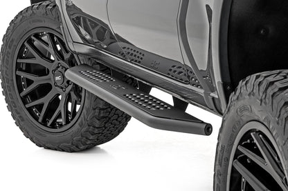 OV2 Running Boards Side Step Bars Crew Cab Silverado/Sierra 1500/2500HD (19-26) Rough Country