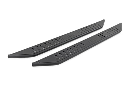 OV2 Running Boards Side Step Bars Crew Cab Silverado/Sierra 1500/2500HD/3500HD (07-19 & Classic) Rough Country-4