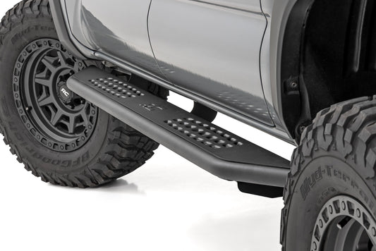 OV2 Running Boards Side Step Bars Crew Cab Toyota Tacoma 2WD/4WD (16-23) Rough Country