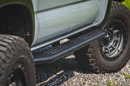OV2 Running Boards Side Step Bars Crew Cab Toyota Tacoma 2WD/4WD (16-23) Rough Country-5