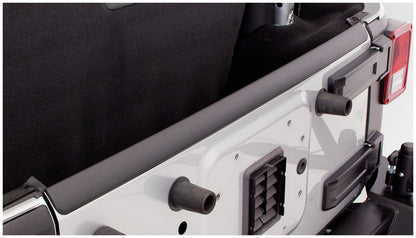 Black Trail Armor Hood And Tailgate Protector Set For 2007-2018 Jeep Wrangler JK Bushwacker-2