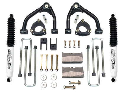 4 Inch Lift Kit 14-18 Silverado/Sierra 1500 4WD Fits Models with 1 piece OE Cast Steel Upper Arms Tuff Country