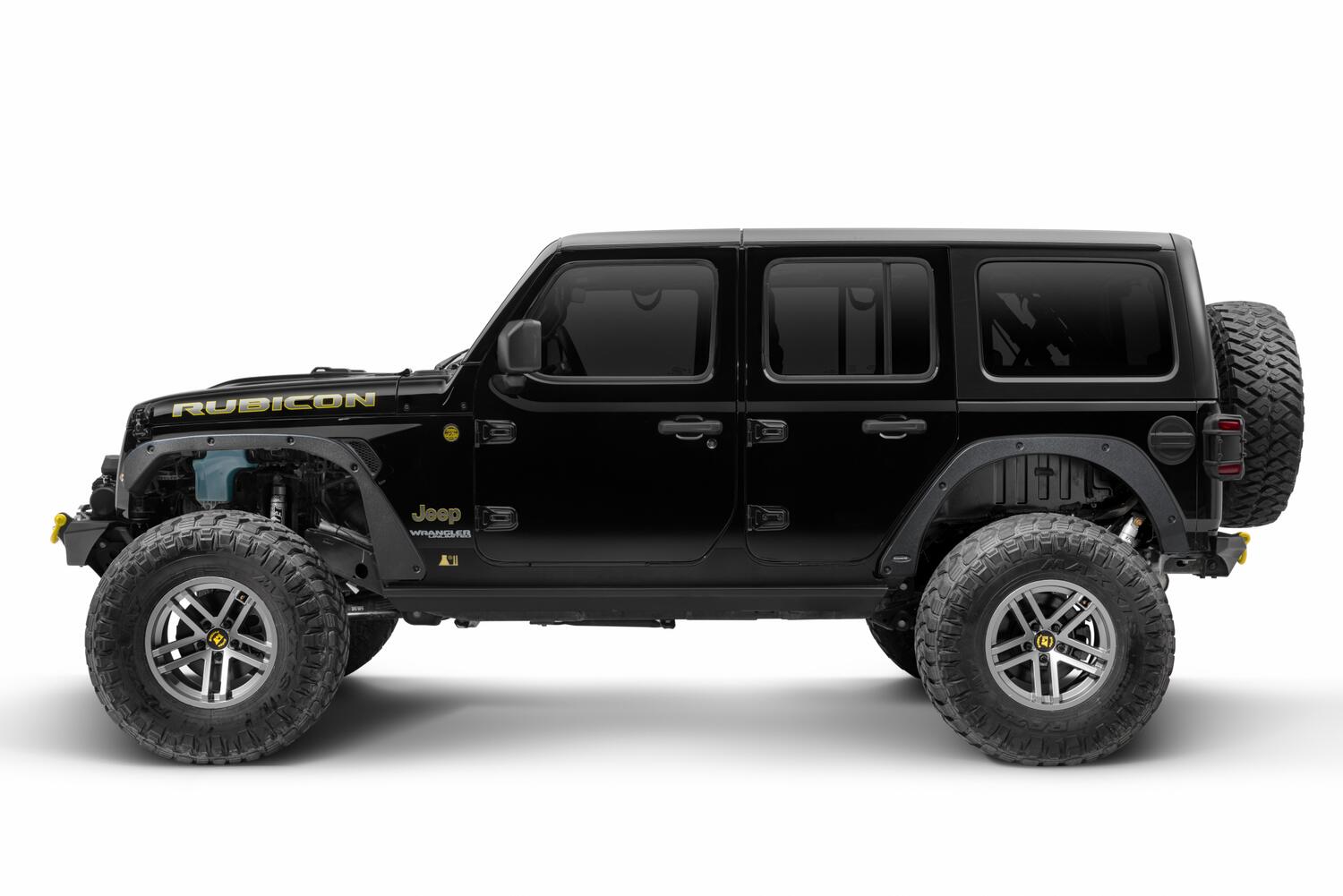 Trail Armor Delete Kit For Trail Armor Fender Delete Kit For 18-23 Jeep Wrangler 2/4 Door Bushwacker-4
