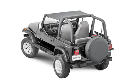 Jeep YJ Bimini Top For 87-95 Jeep Wrangler YJ Black Diamond MasterTop