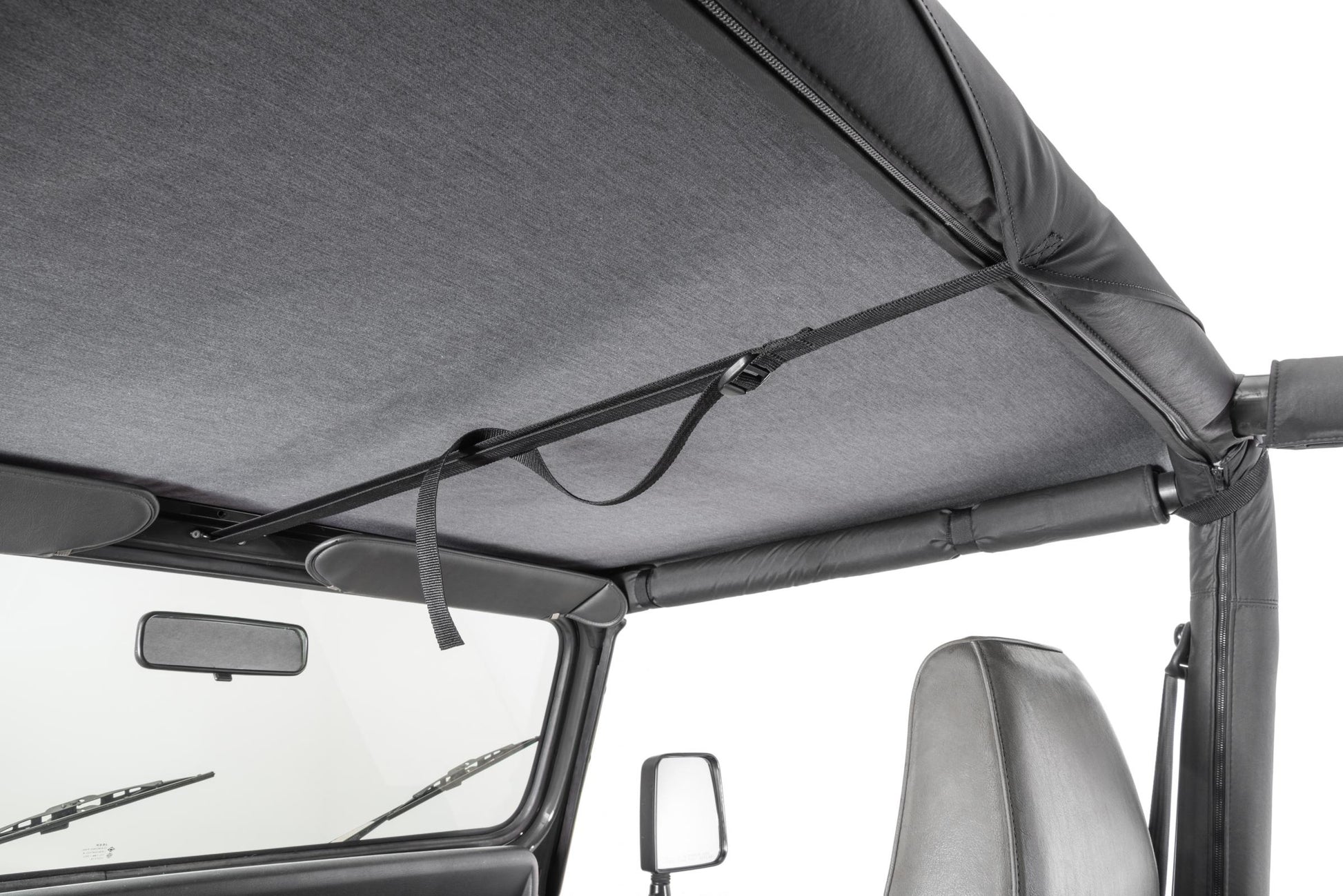 Jeep YJ Bimini Top For 87-95 Jeep Wrangler YJ Black Diamond MasterTop-1