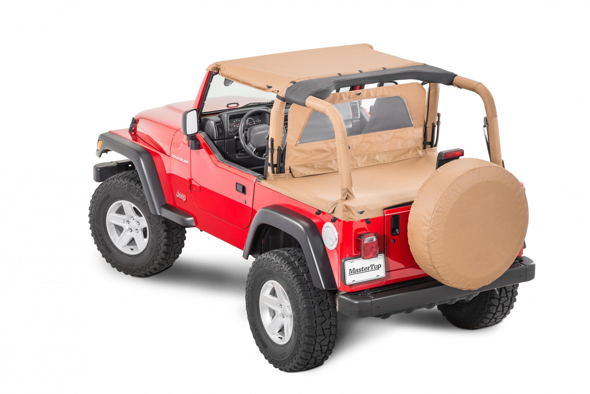 MasterTop Jeep TJ Bimini Top For 97-06 Wrangler TJ and TJ Unlimited MasterTop