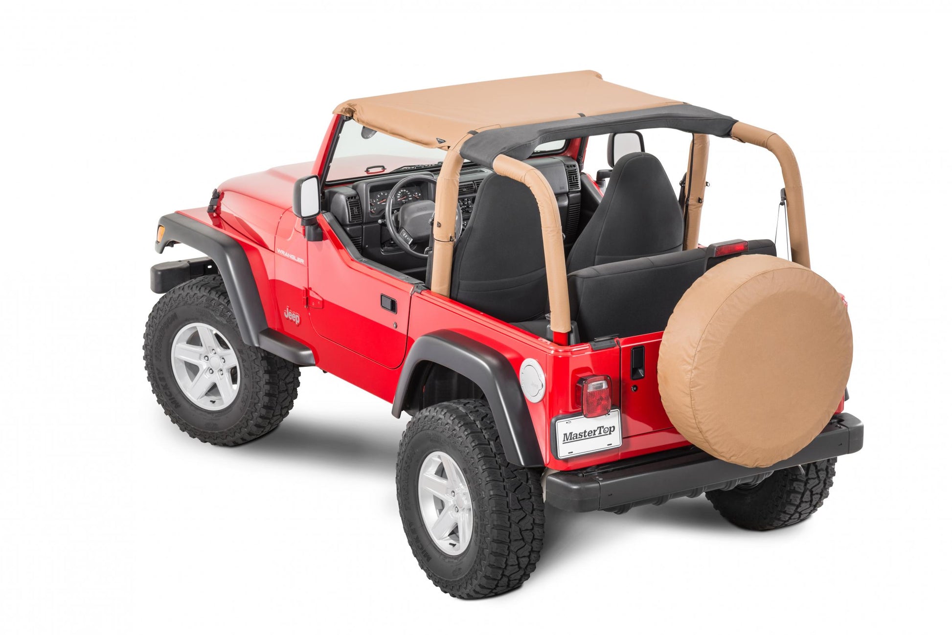 MasterTop Jeep TJ Bimini Top For 97-06 Wrangler TJ and TJ Unlimited MasterTop