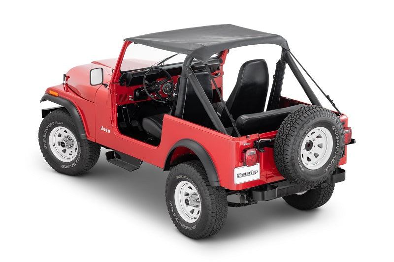 MasterTop Bimini Top Strap Style 78-86 CJ7 87-91 Wrangler MasterTwill MasterTop