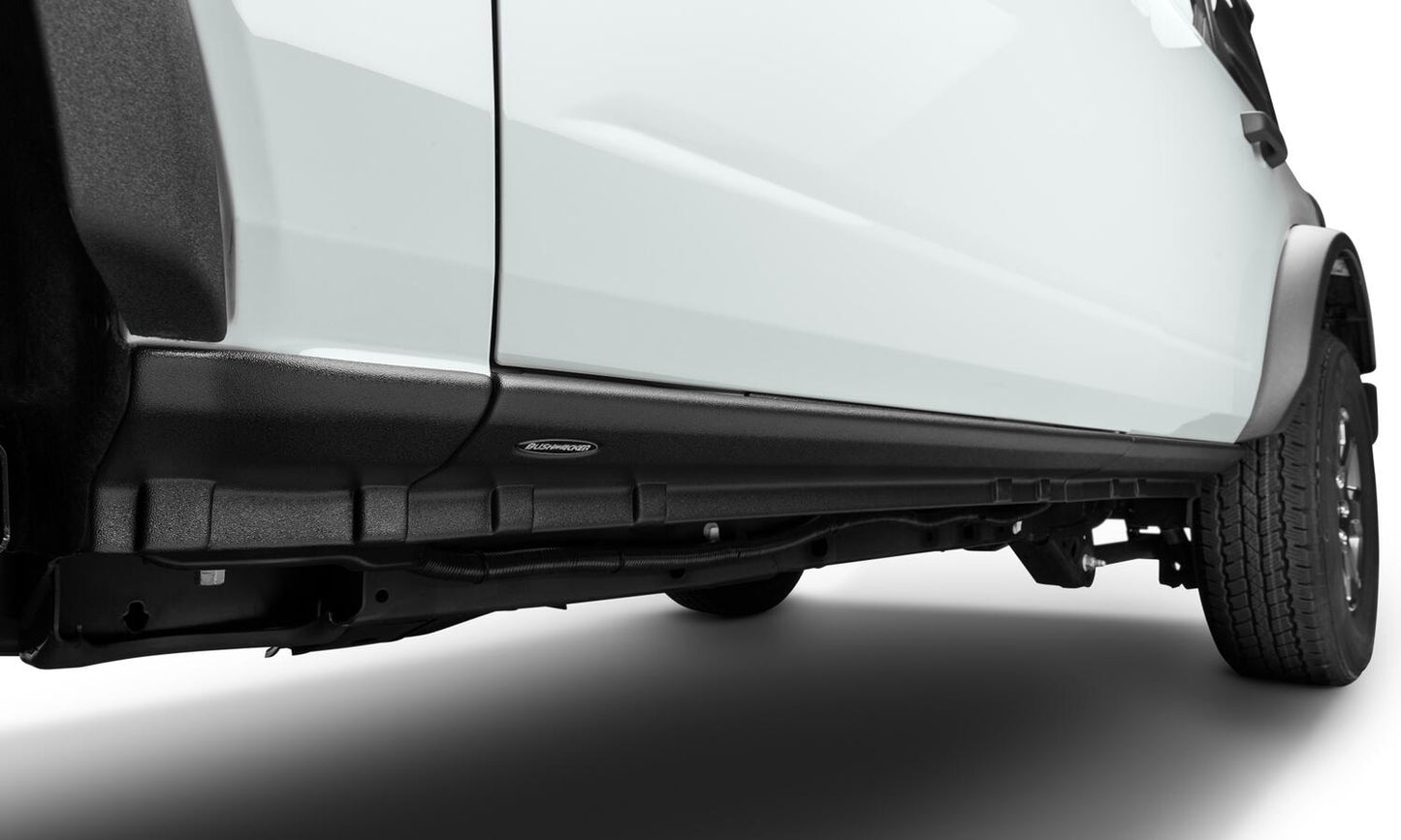 Black Trail Armor Rocker Panel And Sill Plate Covers For 2021-2023 Ford Bronco 4 Door Incl. Side Panels/Sill Plate Cover Bushwacker-1