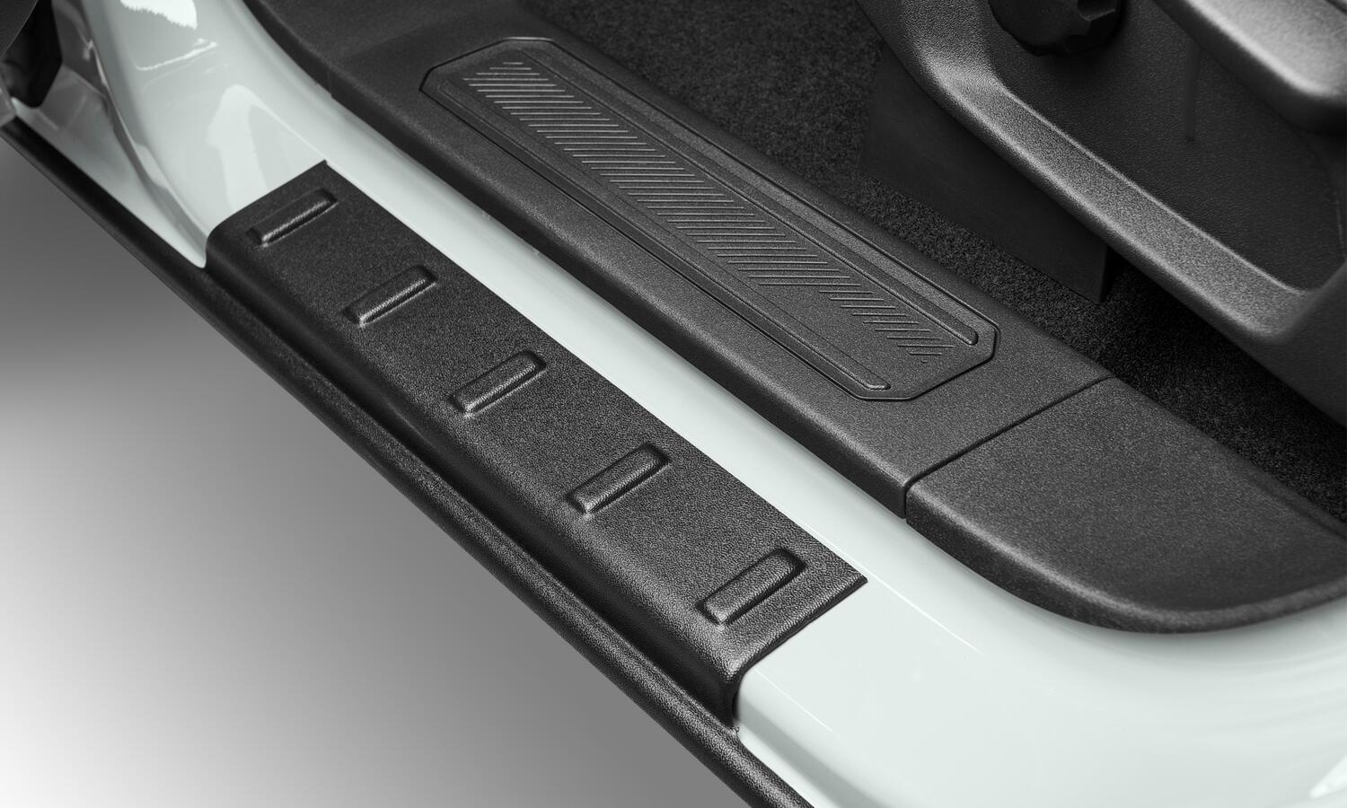 Black Trail Armor Rocker Panel And Sill Plate Covers For 2021-2023 Ford Bronco 4 Door Incl. Side Panels/Sill Plate Cover Bushwacker-3