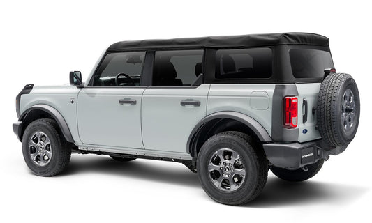 Black Trail Armor Rear Corners For 21-23 Ford Bronco 2 & 4 Dr Bushwacker