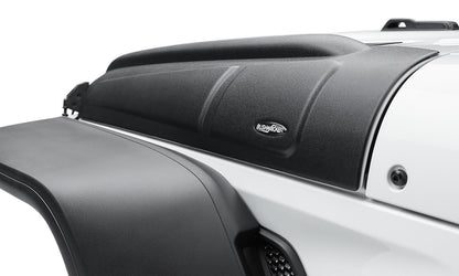 Black Trail Armor Hood Stone Guard For 18-23 Jeep Wrangler JL 2&4 Dr, 20-22 Gladiator Bushwacker-2