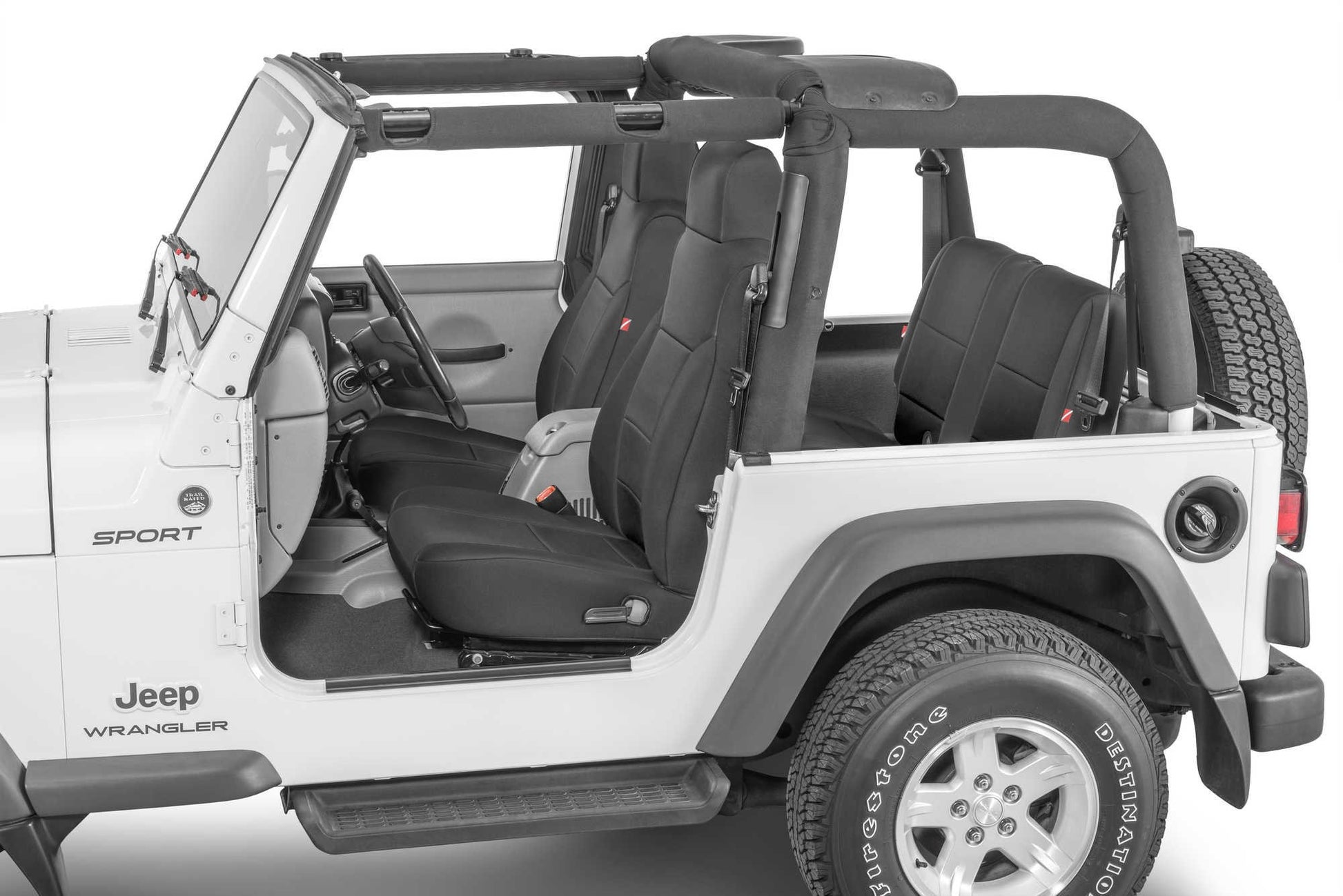 Diver Down Jeep Wrangler Neoprene Seat Covers for 03-06 Jeep Wrangler TJ Diver Down